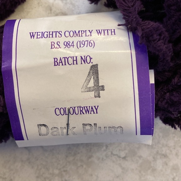 Colinette Yarn: two Wigwam dark plum; one Fandango dark purple- $20 each item - Picture 5 of 7